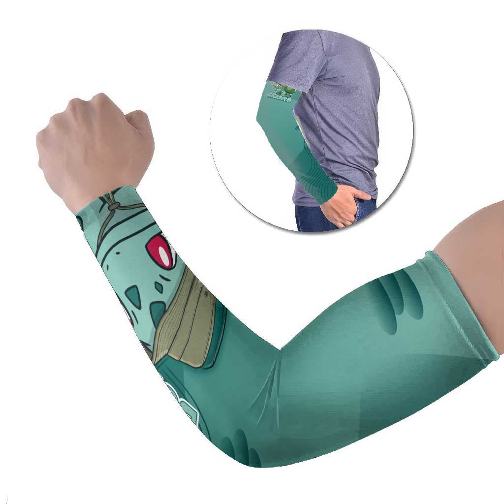 Bulbasaur Poké Arm Sleeves Explorer Jungle Chibi Style