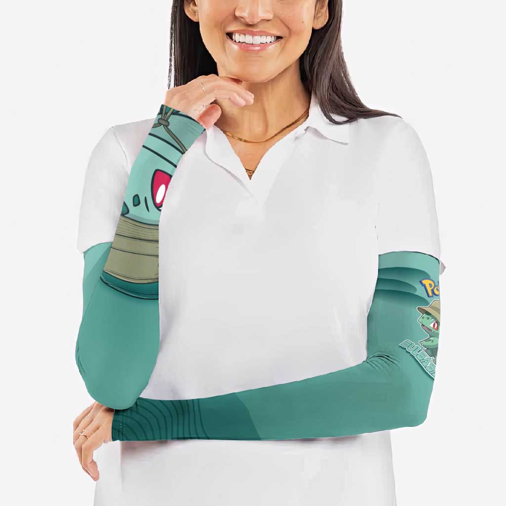 Bulbasaur Poké Arm Sleeves Explorer Jungle Chibi Style