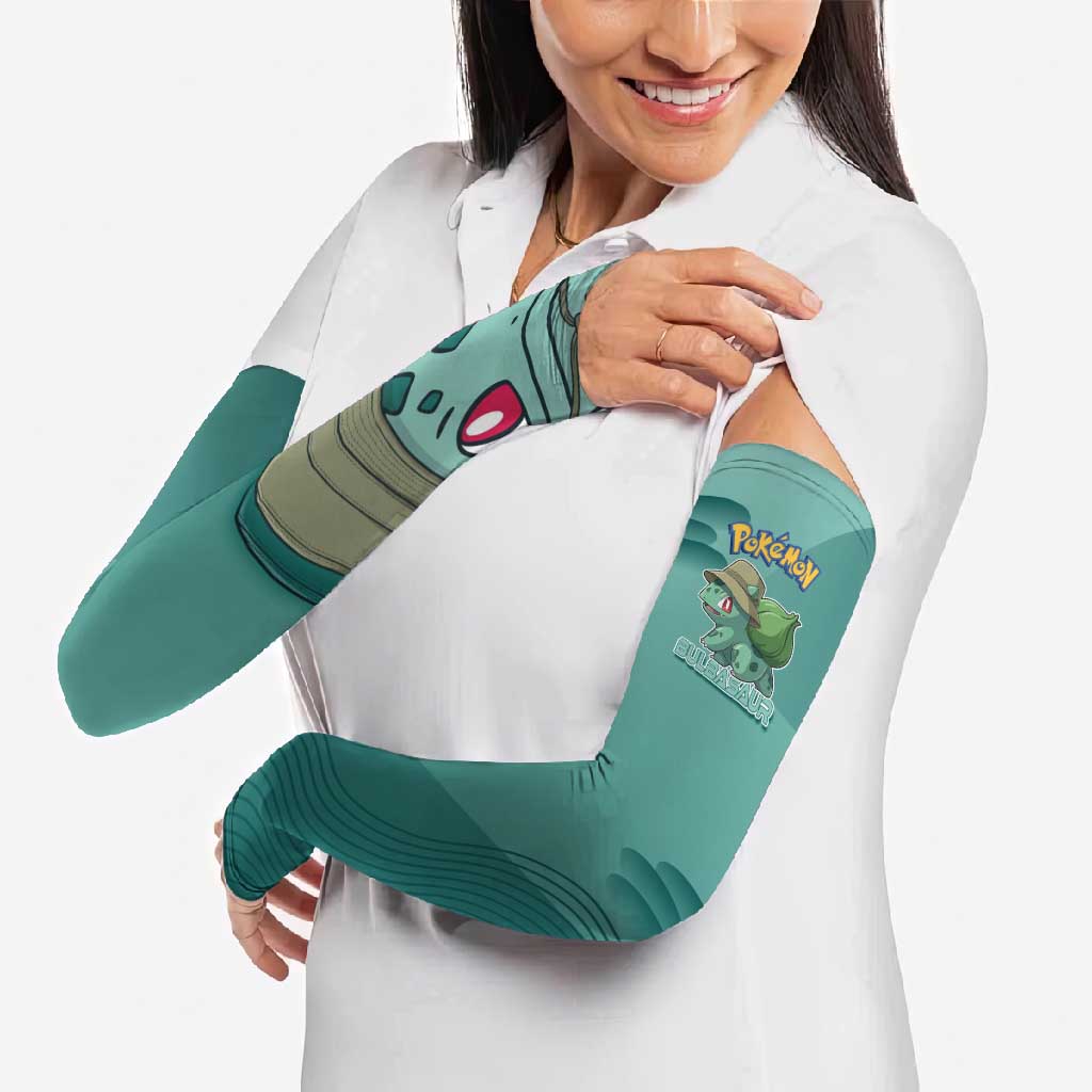 Bulbasaur Poké Arm Sleeves Explorer Jungle Chibi Style