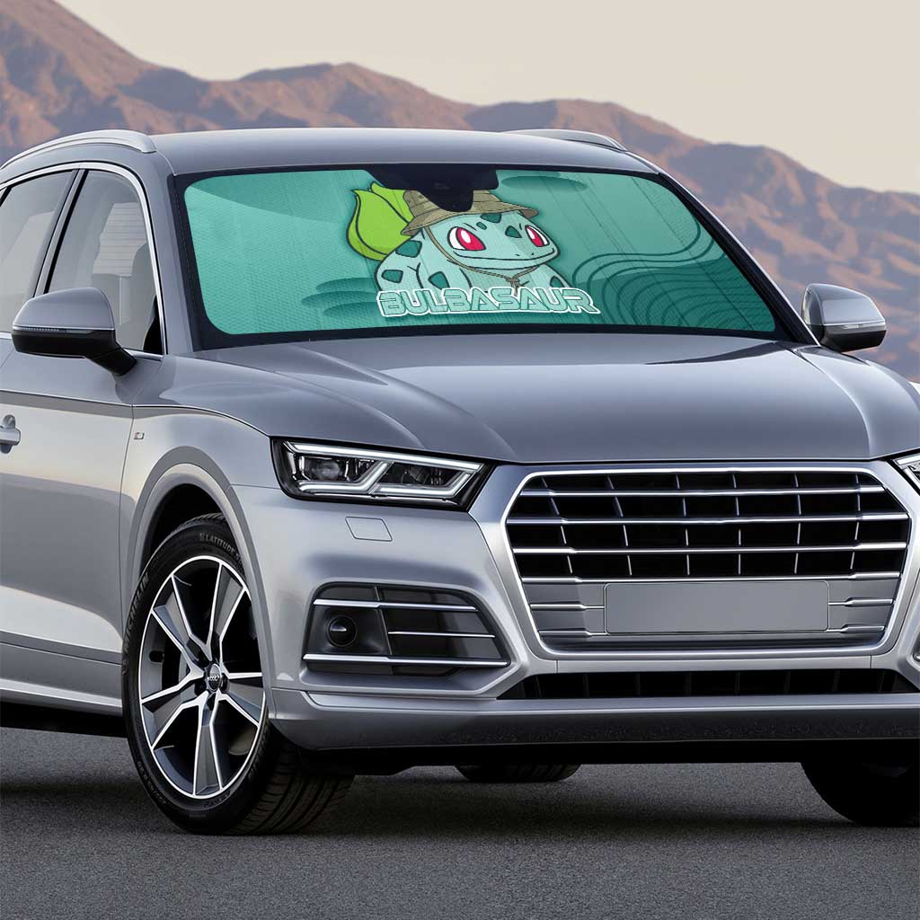 Bulbasaur Poké Auto Sun Shade Explorer Jungle Chibi Style