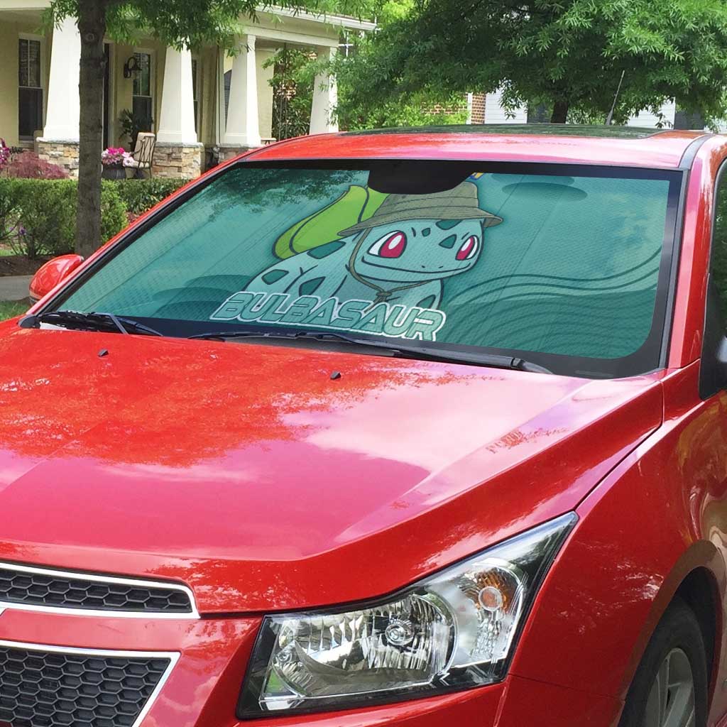 Bulbasaur Poké Auto Sun Shade Explorer Jungle Chibi Style