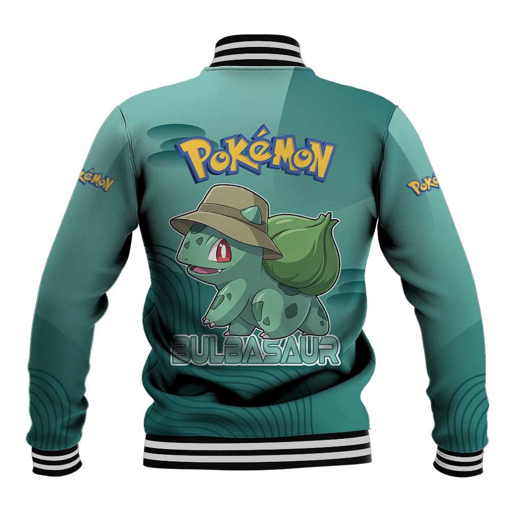 Bulbasaur Poké Baseball Jacket Explorer Jungle Chibi Style