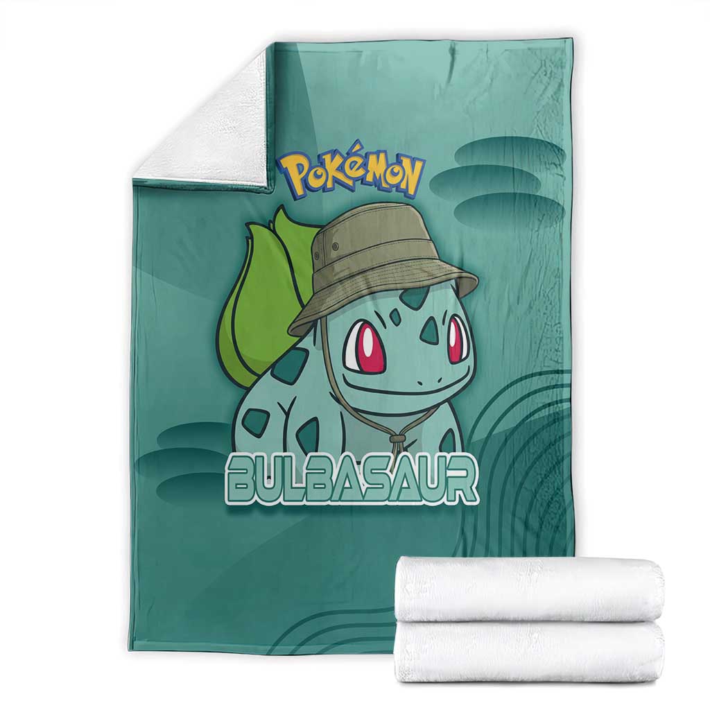 Bulbasaur Poké Blanket Explorer Jungle Chibi Style