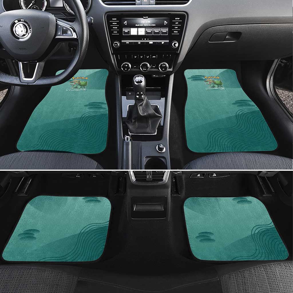 Bulbasaur Poké Car Mats Explorer Jungle Chibi Style