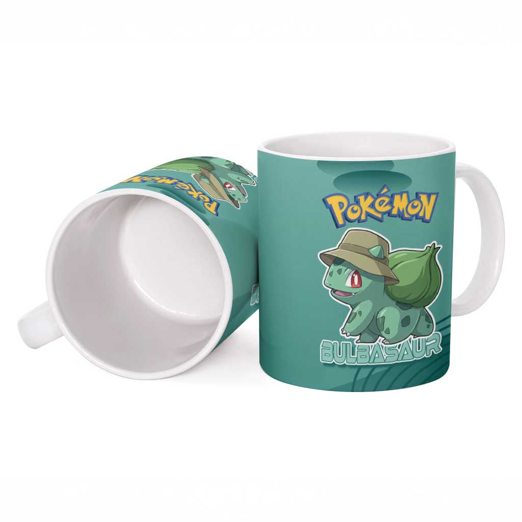 Bulbasaur Poké Ceramic Mug Explorer Jungle Chibi Style