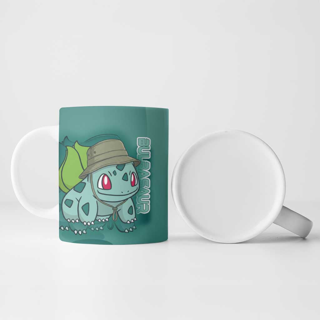 Bulbasaur Poké Ceramic Mug Explorer Jungle Chibi Style