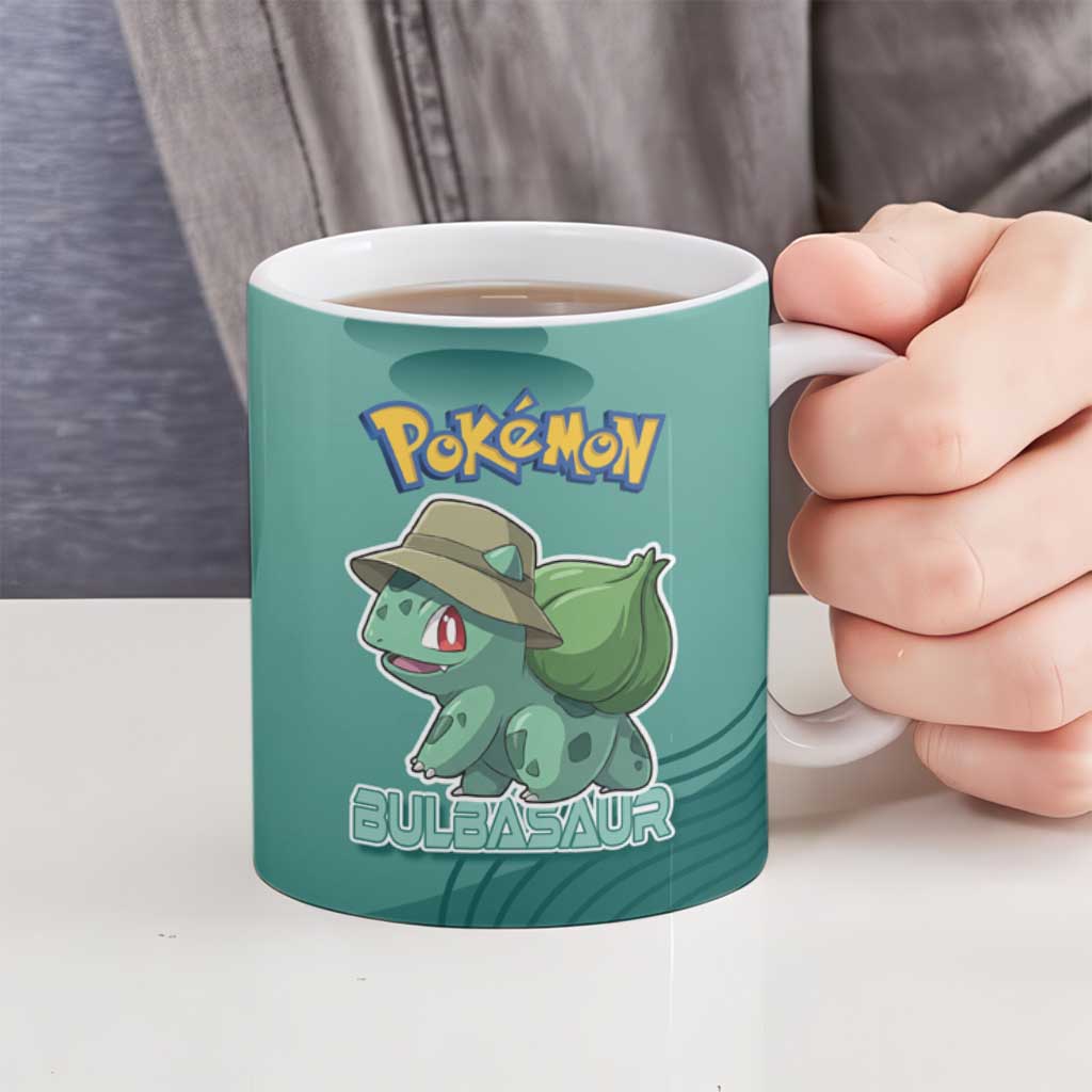Bulbasaur Poké Ceramic Mug Explorer Jungle Chibi Style