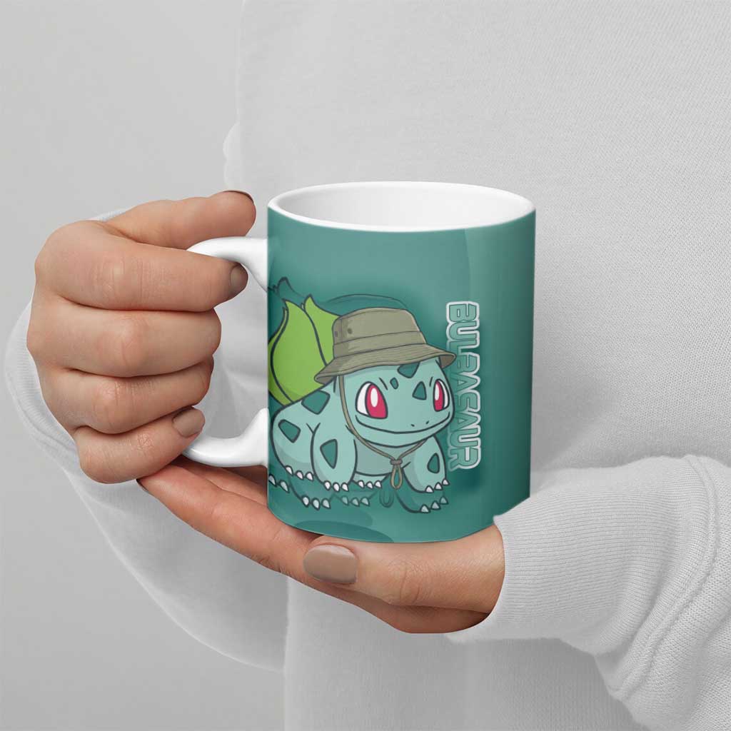 Bulbasaur Poké Ceramic Mug Explorer Jungle Chibi Style