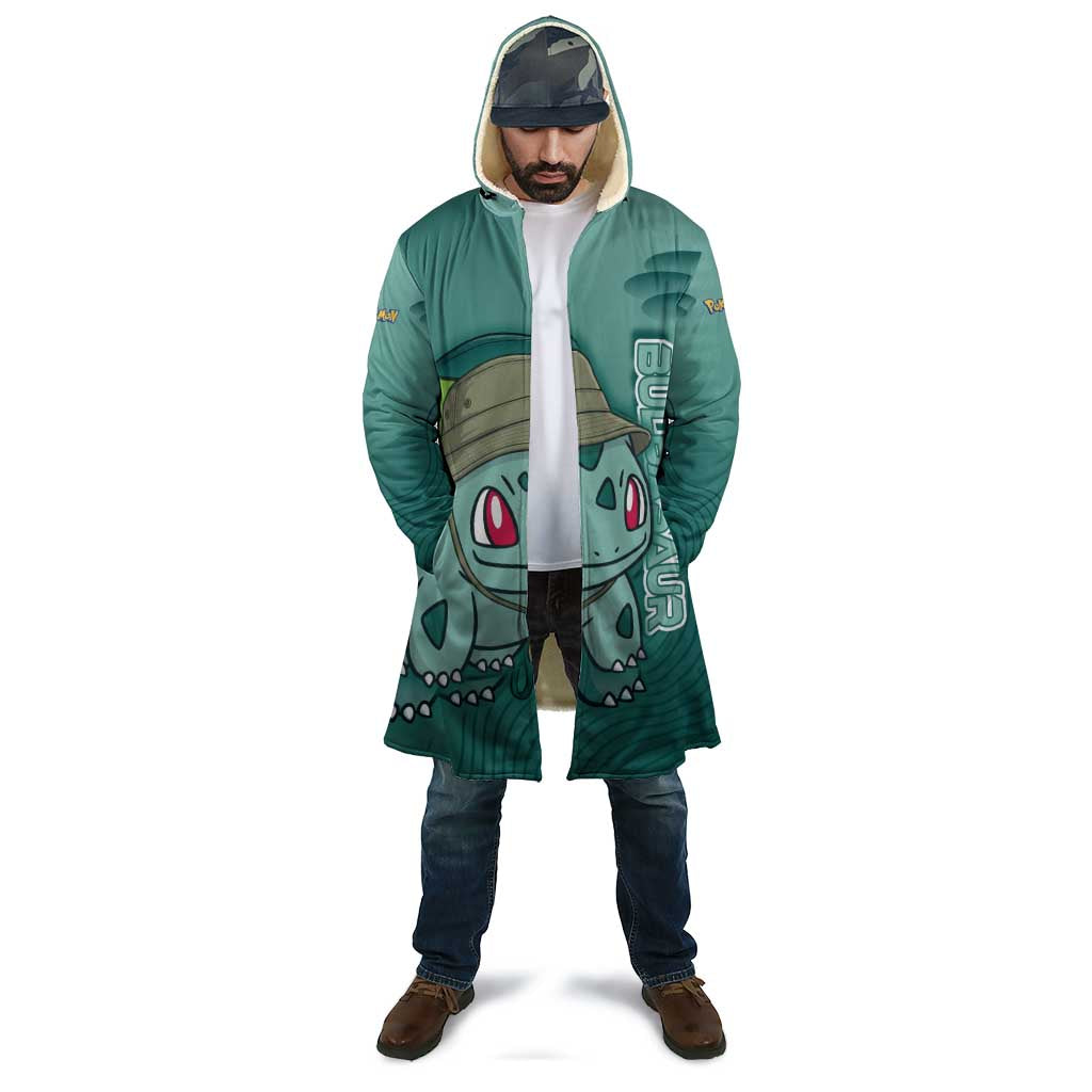 Bulbasaur Poké Cloak Explorer Jungle Chibi Style