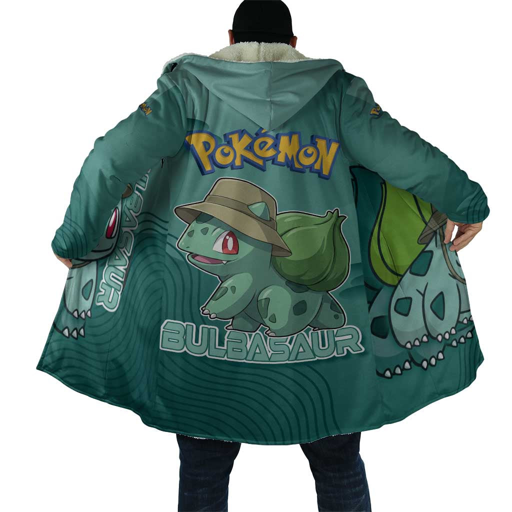 Bulbasaur Poké Cloak Explorer Jungle Chibi Style