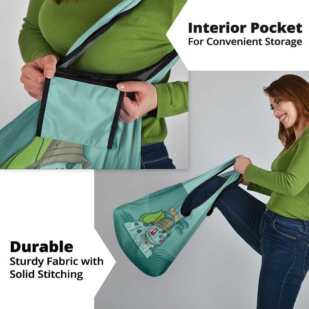 Bulbasaur Poké Grocery Bag Explorer Jungle Chibi Style