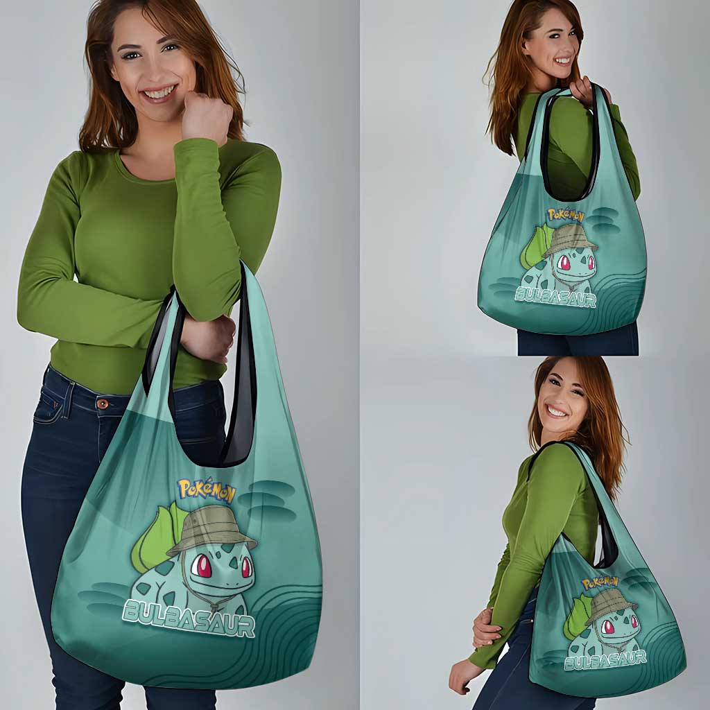 Bulbasaur Poké Grocery Bag Explorer Jungle Chibi Style