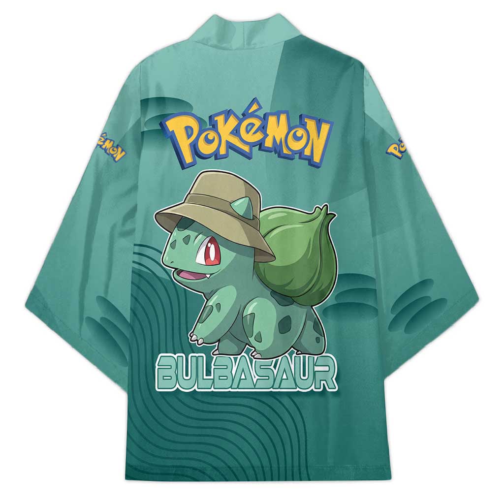 Bulbasaur Poké Kimono Explorer Jungle Chibi Style