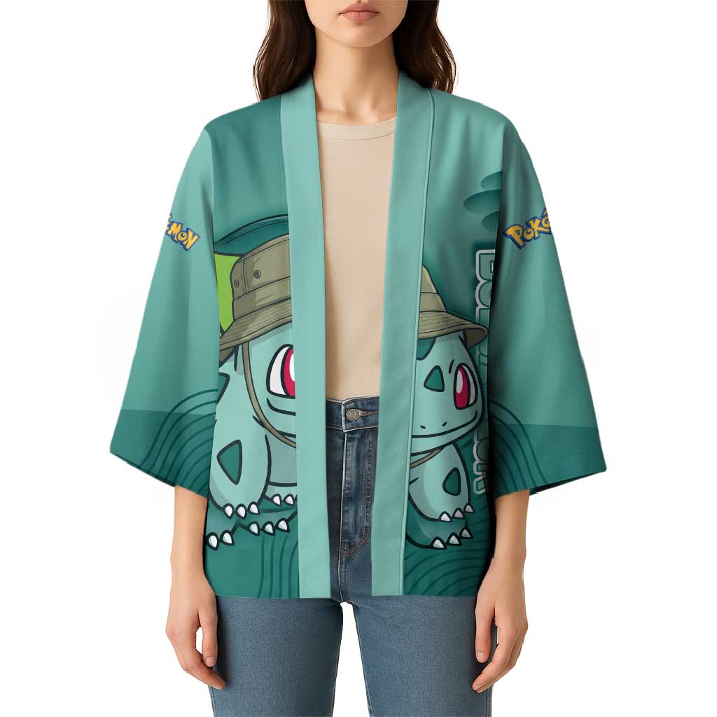 Bulbasaur Poké Kimono Explorer Jungle Chibi Style
