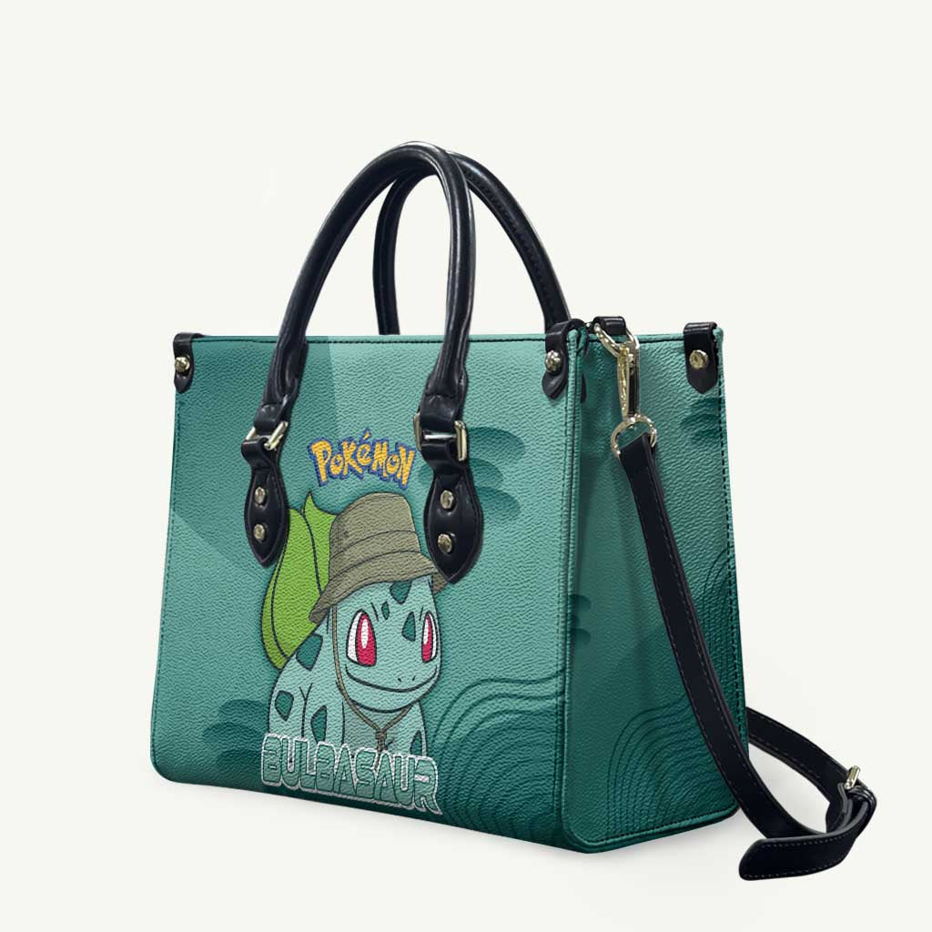 Bulbasaur Poké Leather Bag Explorer Jungle Chibi Style