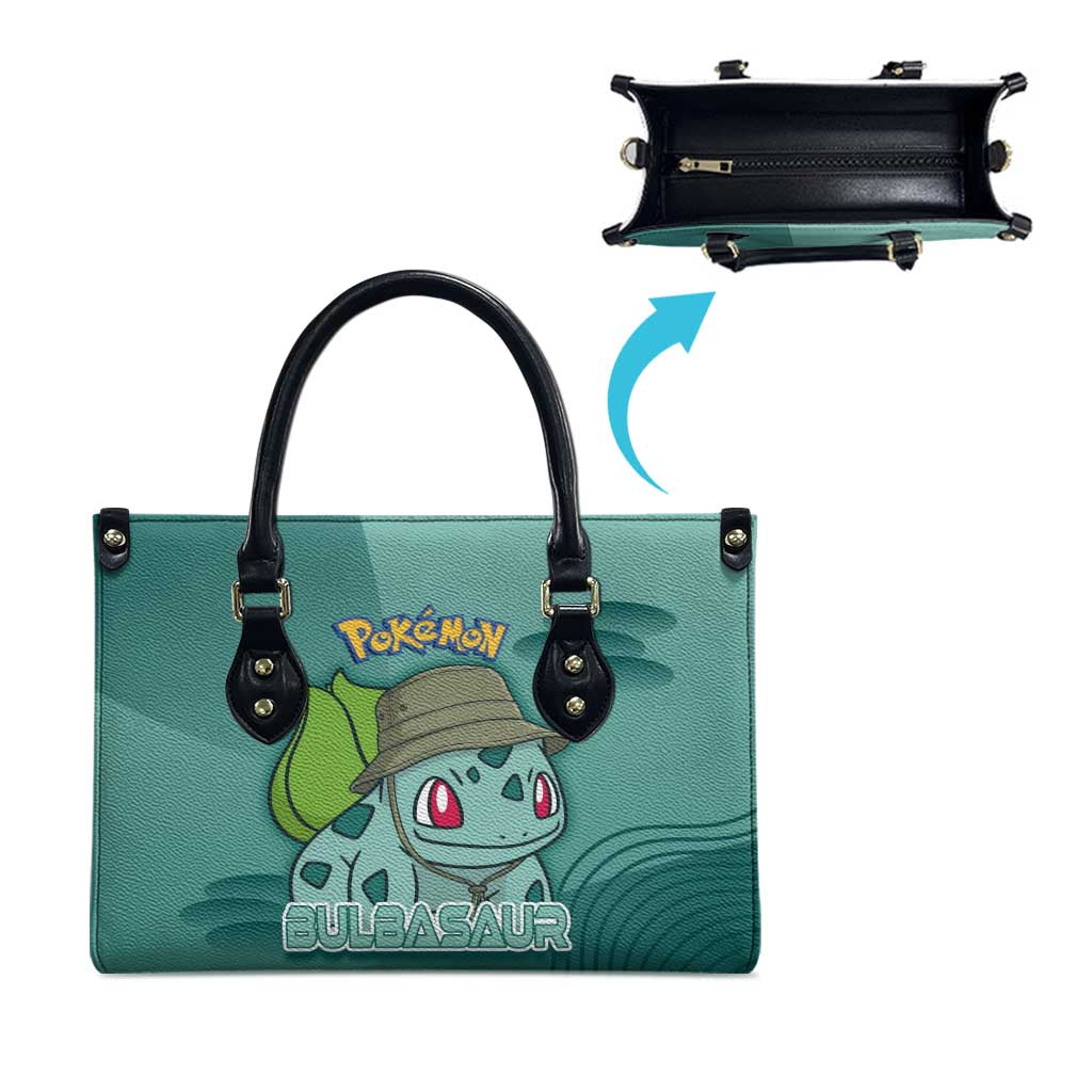 Bulbasaur Poké Leather Bag Explorer Jungle Chibi Style
