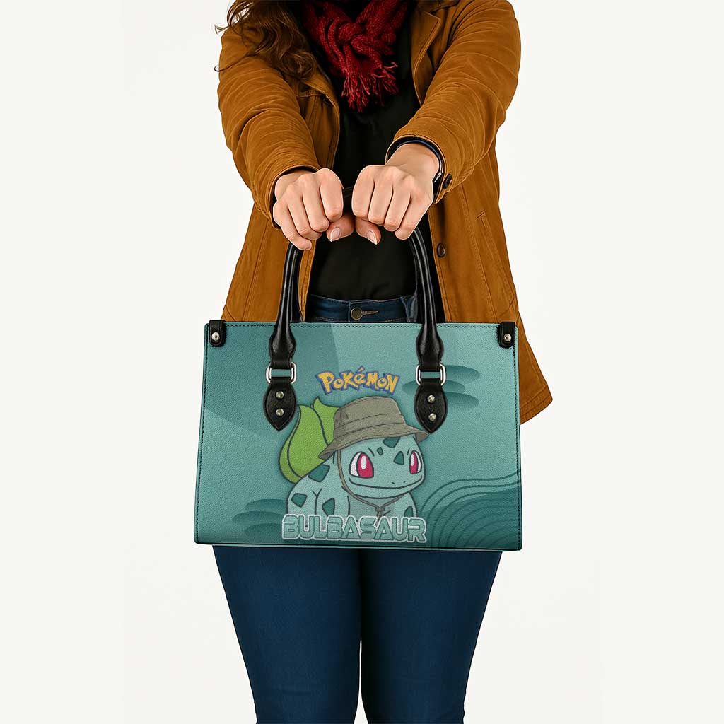 Bulbasaur Poké Leather Bag Explorer Jungle Chibi Style