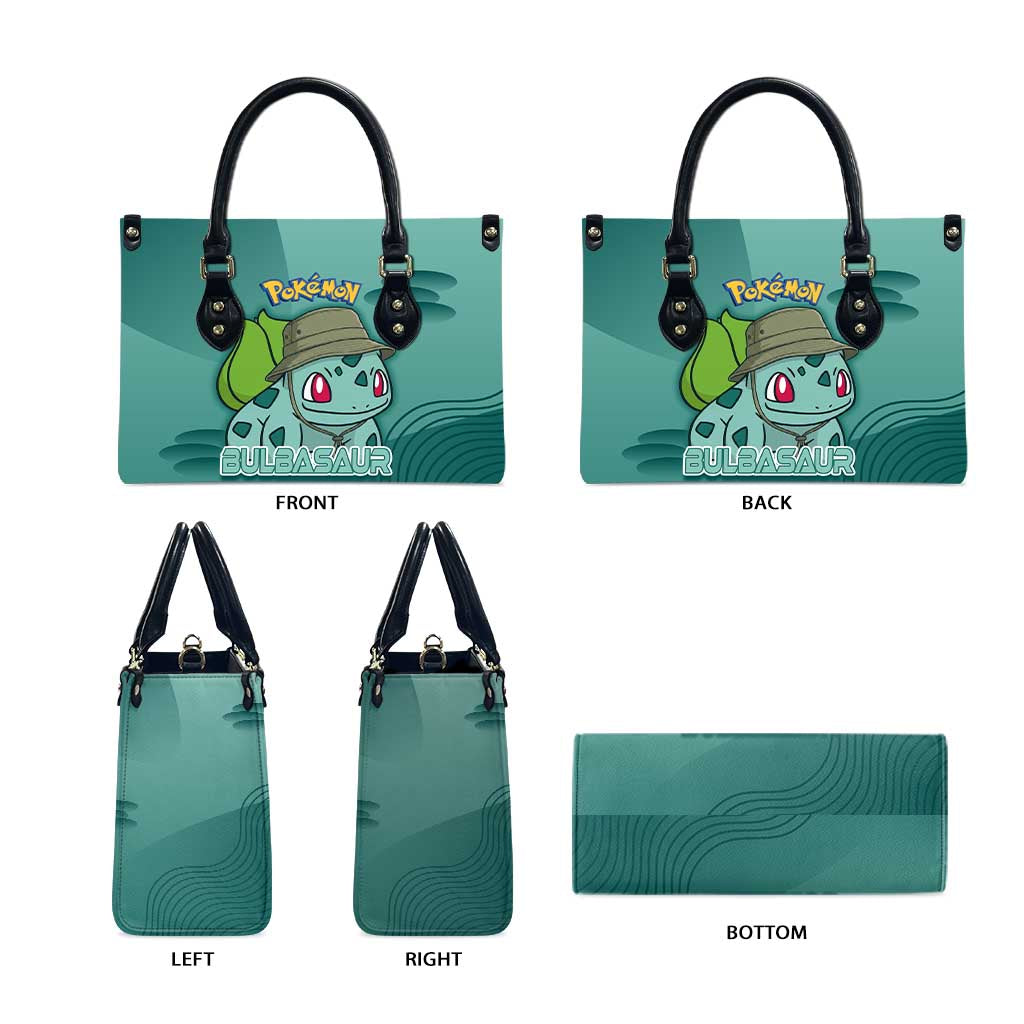 Bulbasaur Poké Leather Bag Explorer Jungle Chibi Style