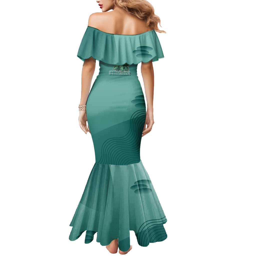 Bulbasaur Poké Mermaid Dress Explorer Jungle Chibi Style