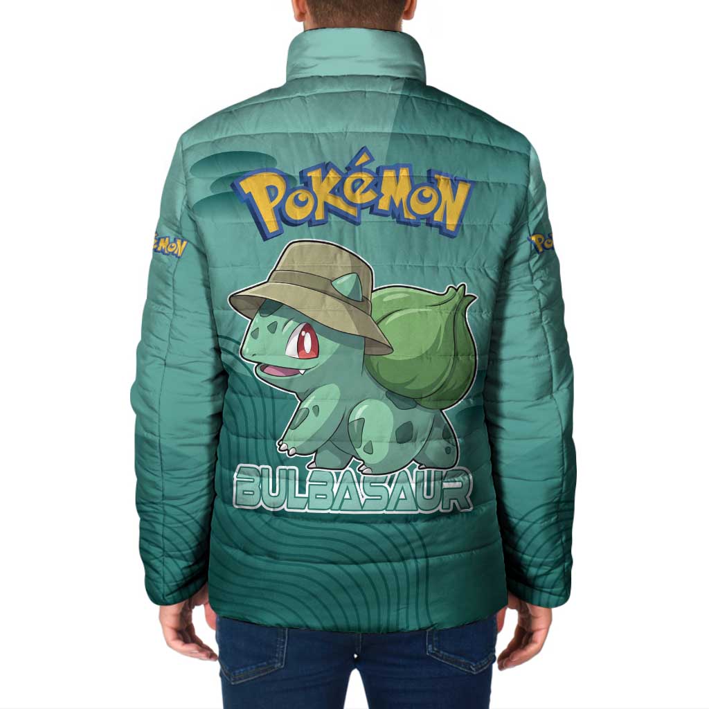 Bulbasaur Poké Padded Jacket Explorer Jungle Chibi Style