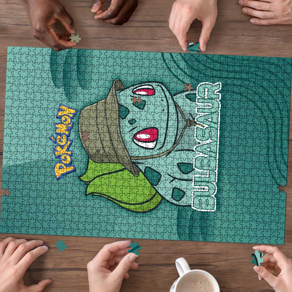 Bulbasaur Poké Puzzle Explorer Jungle Chibi Style