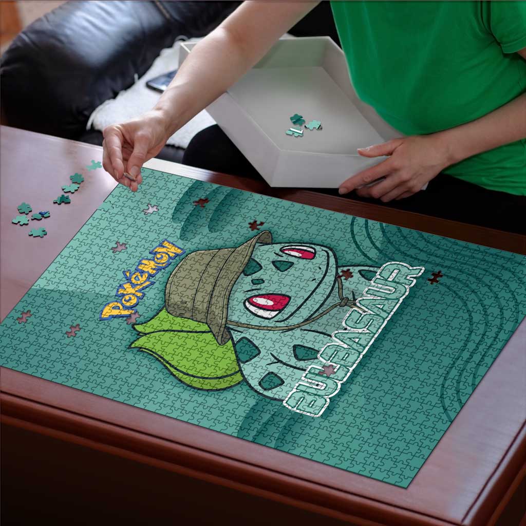 Bulbasaur Poké Puzzle Explorer Jungle Chibi Style