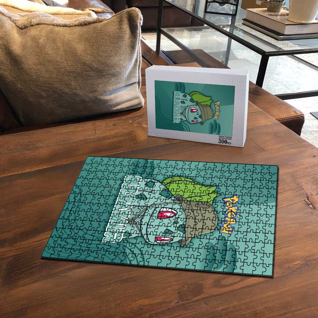 Bulbasaur Poké Puzzle Explorer Jungle Chibi Style