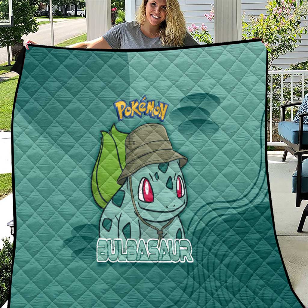 Bulbasaur Poké Quilt Explorer Jungle Chibi Style