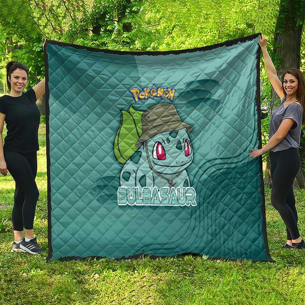 Bulbasaur Poké Quilt Explorer Jungle Chibi Style