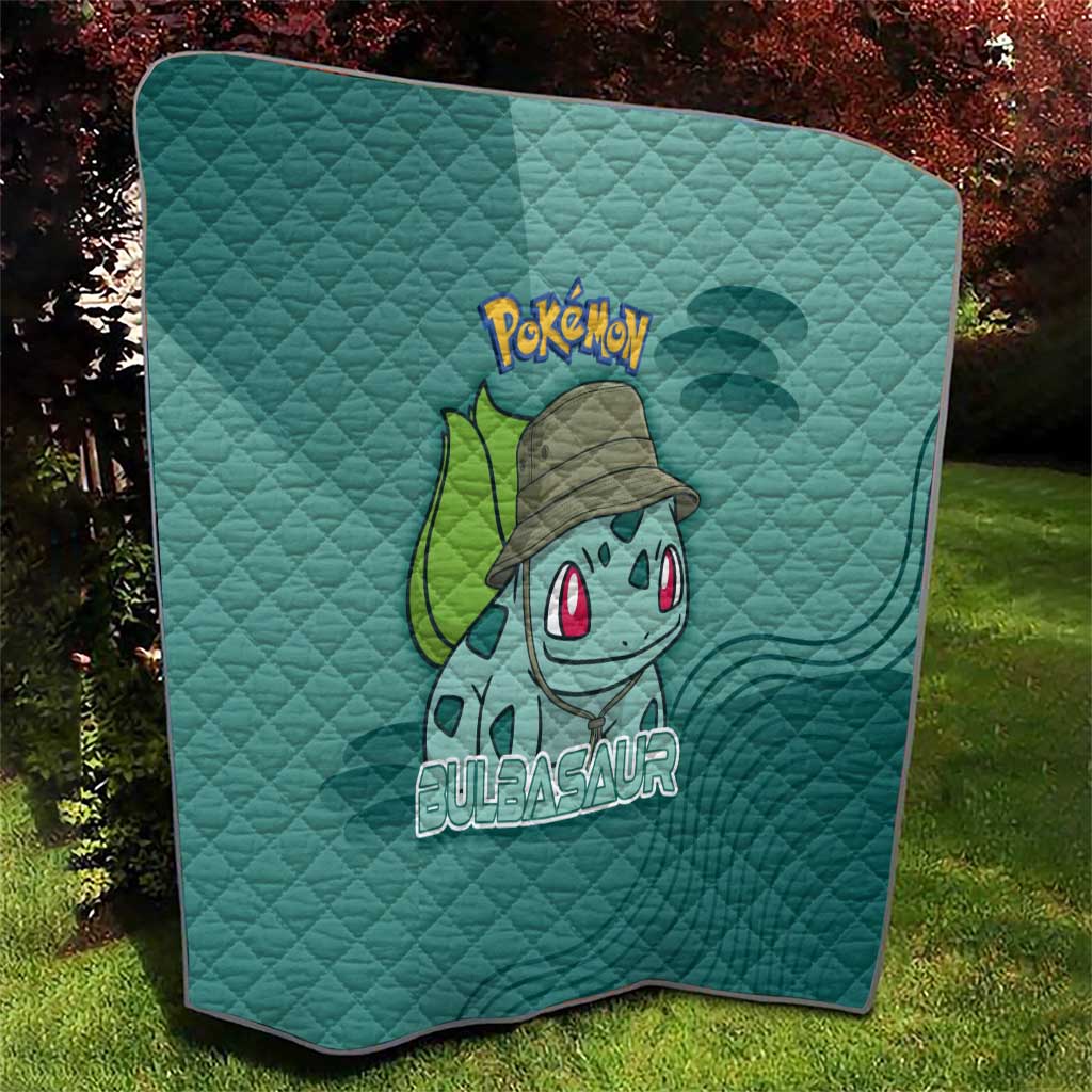 Bulbasaur Poké Quilt Explorer Jungle Chibi Style