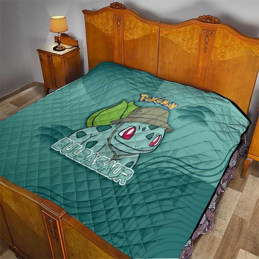 Bulbasaur Poké Quilt Explorer Jungle Chibi Style
