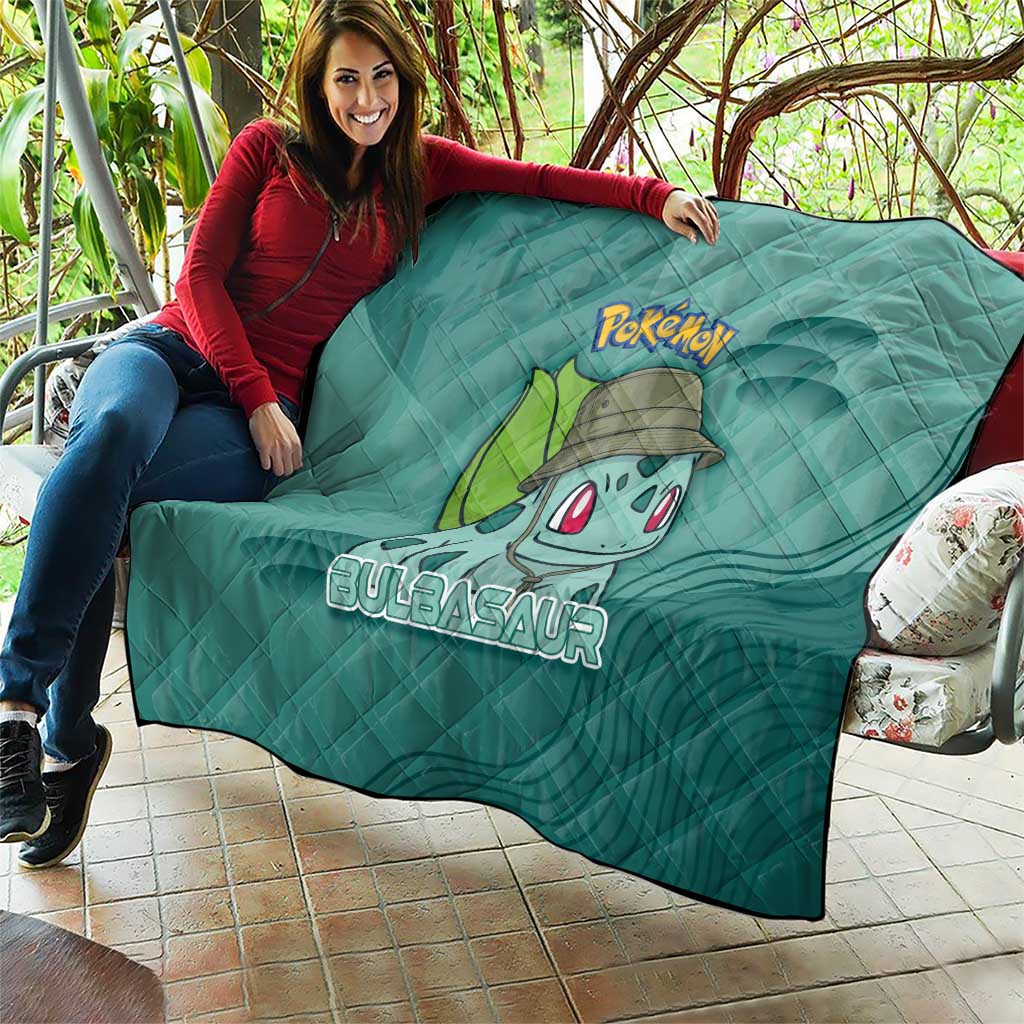 Bulbasaur Poké Quilt Explorer Jungle Chibi Style