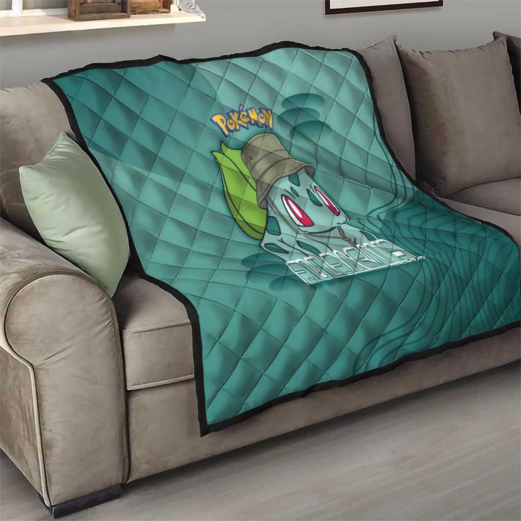 Bulbasaur Poké Quilt Explorer Jungle Chibi Style