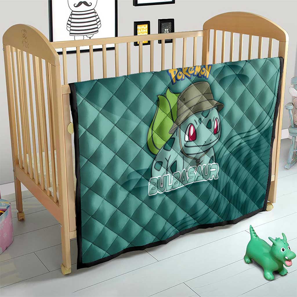 Bulbasaur Poké Quilt Explorer Jungle Chibi Style