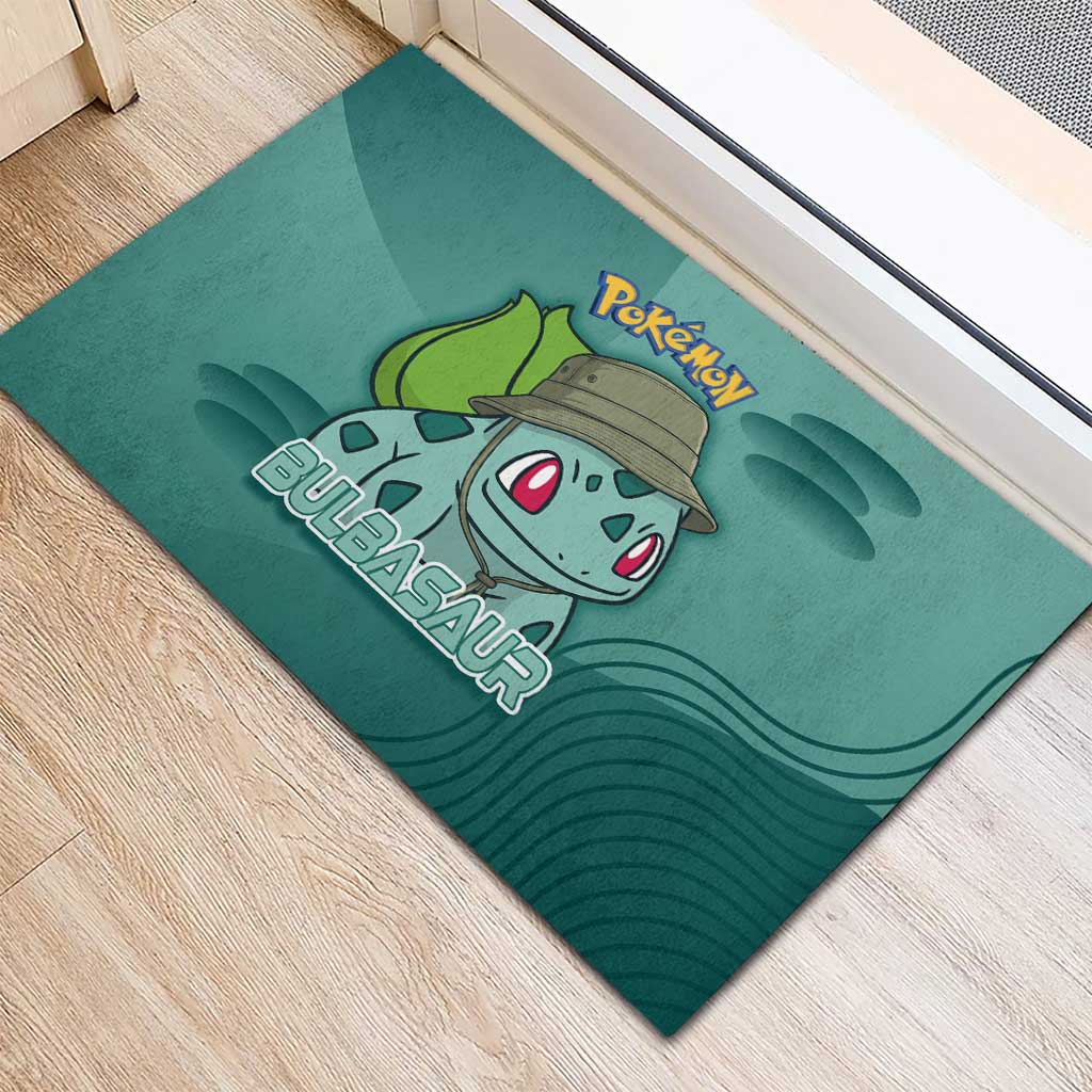 Bulbasaur Poké Rubber Doormat Explorer Jungle Chibi Style