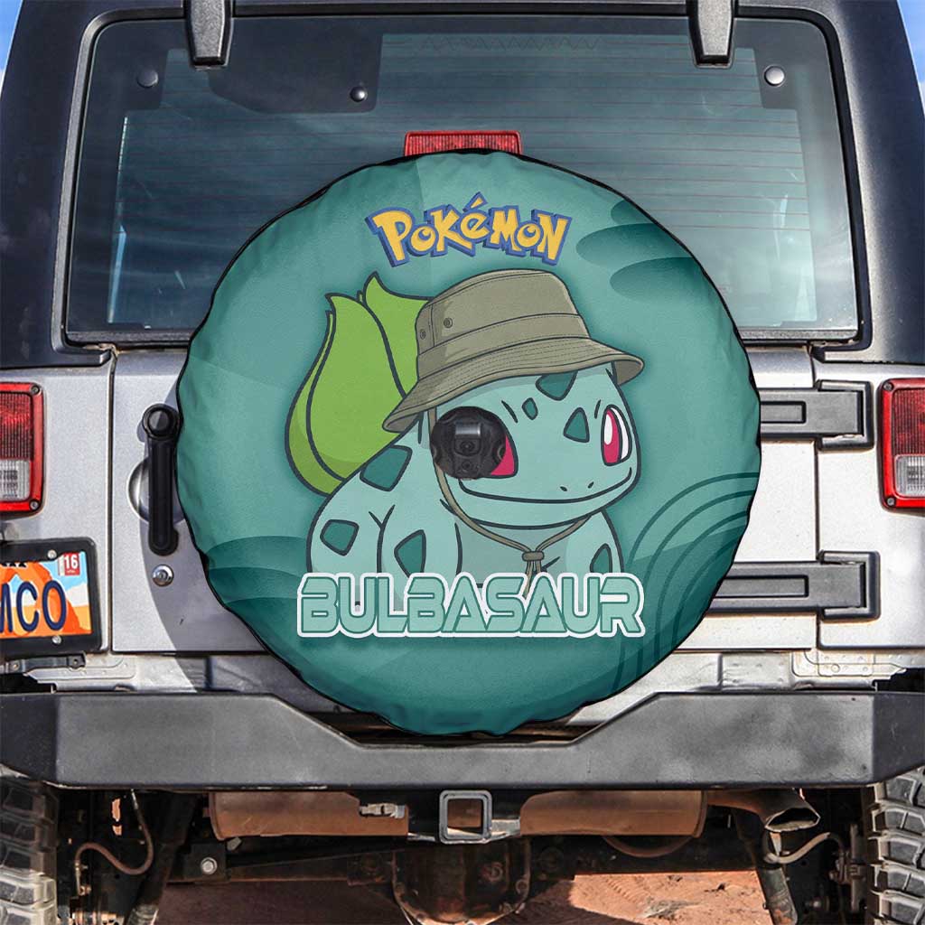 Bulbasaur Poké Spare Tire Cover Explorer Jungle Chibi Style
