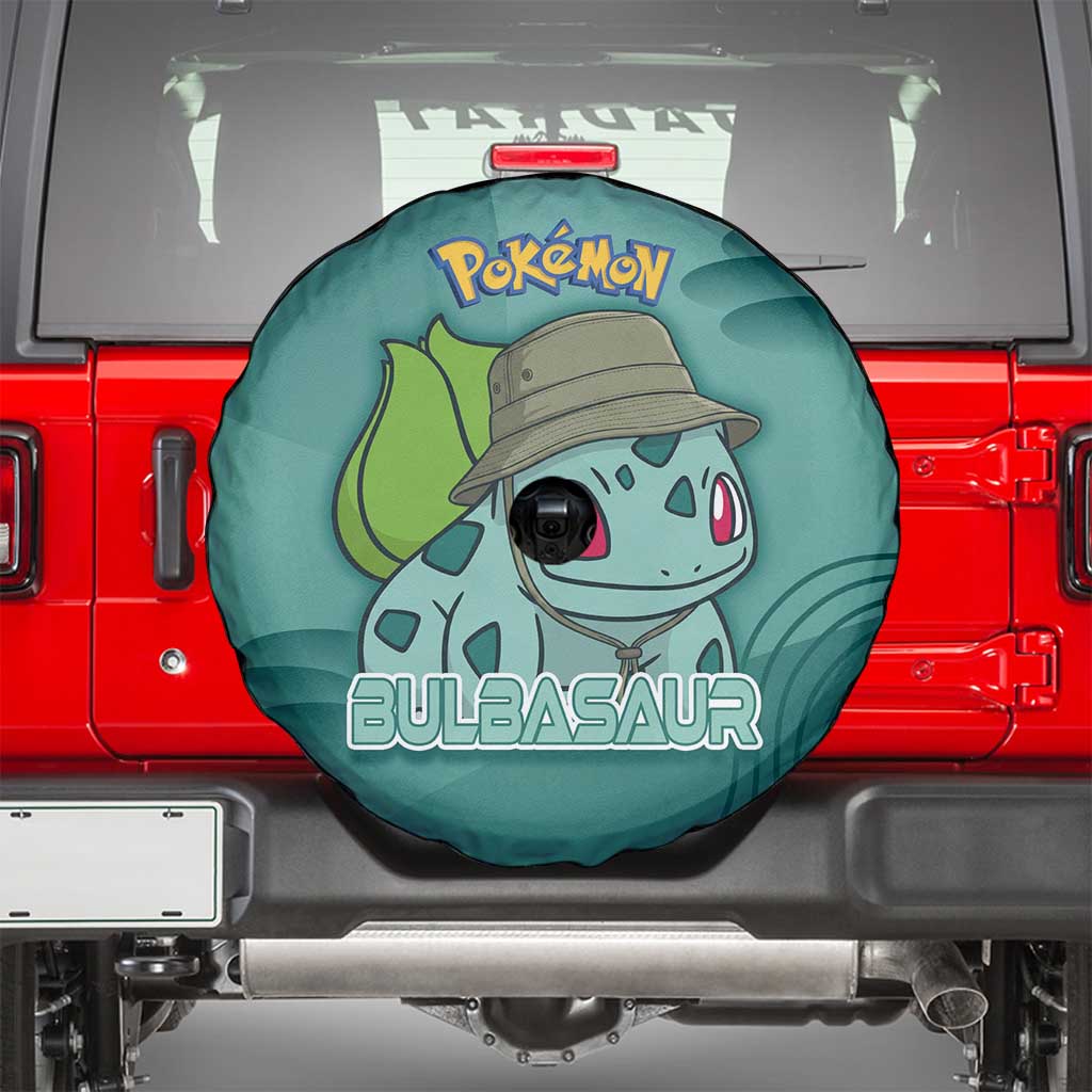 Bulbasaur Poké Spare Tire Cover Explorer Jungle Chibi Style