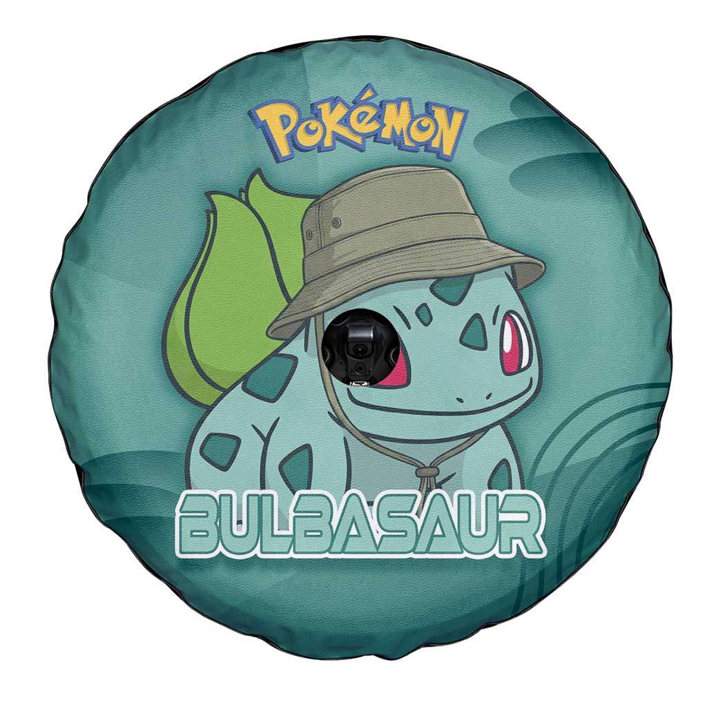 Bulbasaur Poké Spare Tire Cover Explorer Jungle Chibi Style