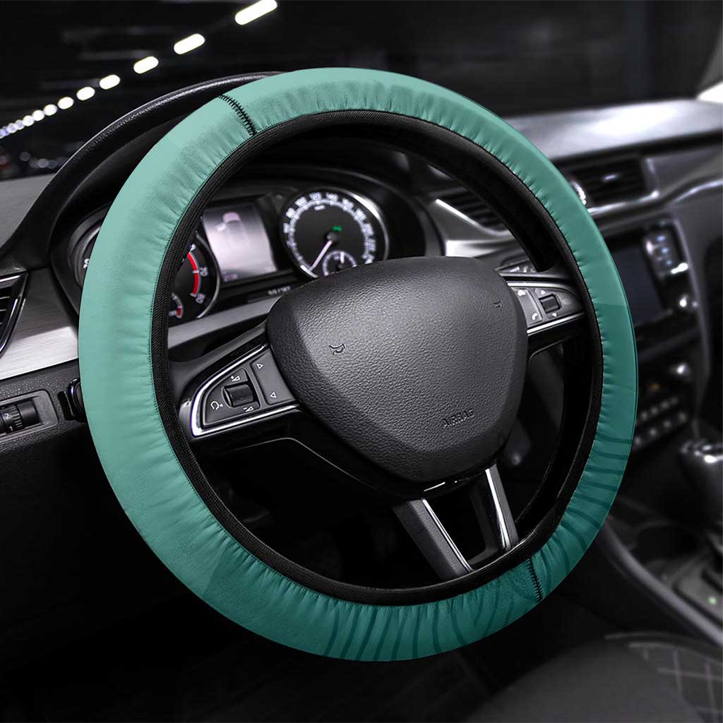 Bulbasaur Poké Steering Wheel Cover Explorer Jungle Chibi Style