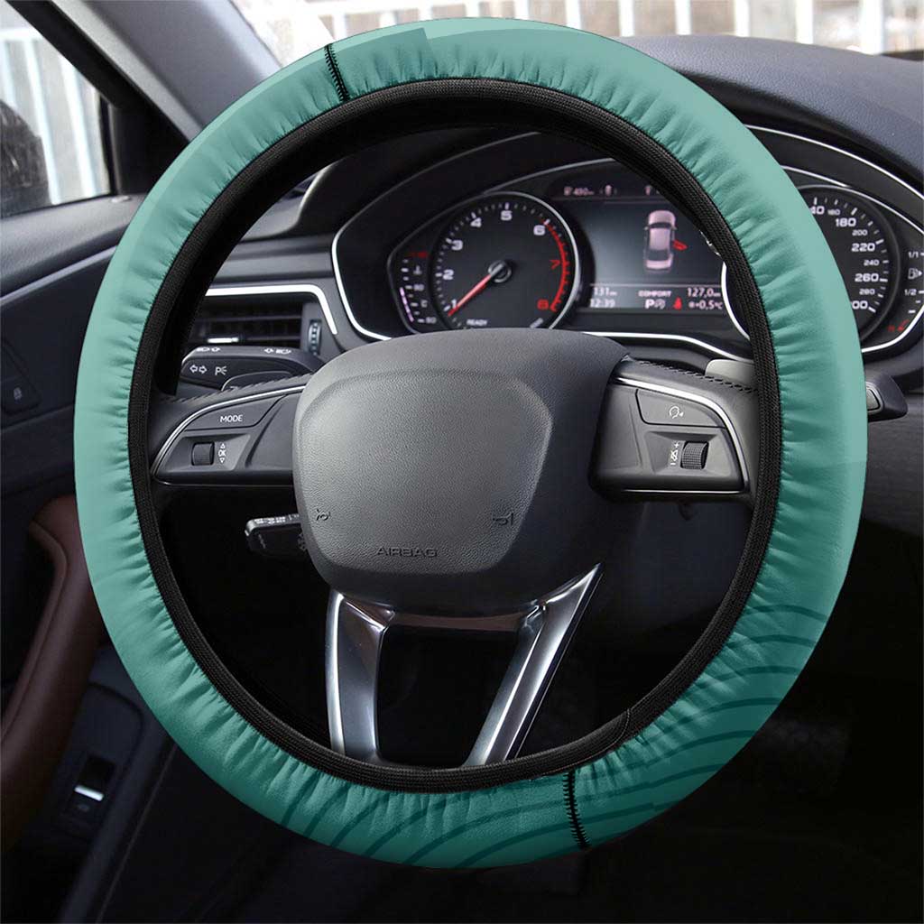 Bulbasaur Poké Steering Wheel Cover Explorer Jungle Chibi Style