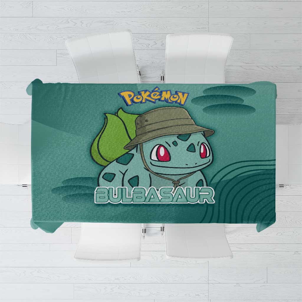 Bulbasaur Poké Tablecloth Explorer Jungle Chibi Style