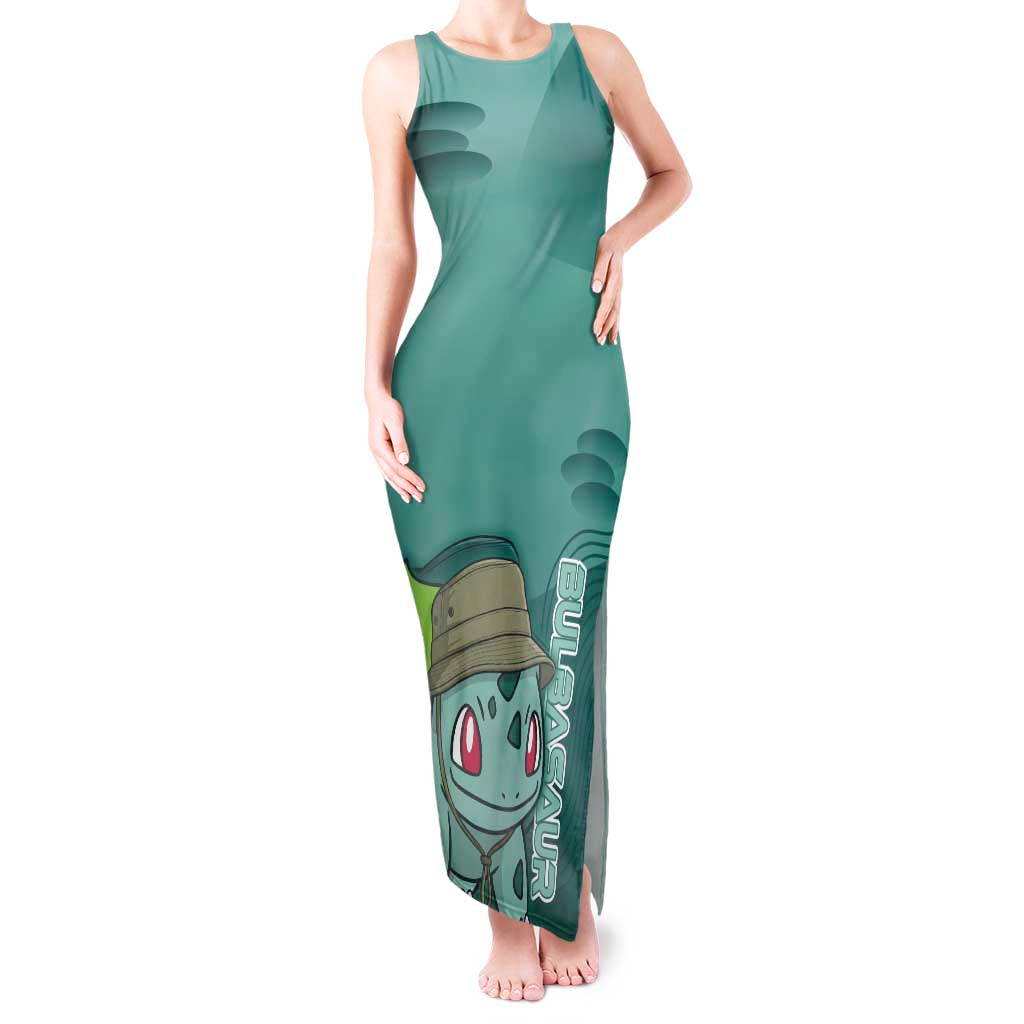 Bulbasaur Poké Tank Maxi Dress Explorer Jungle Chibi Style