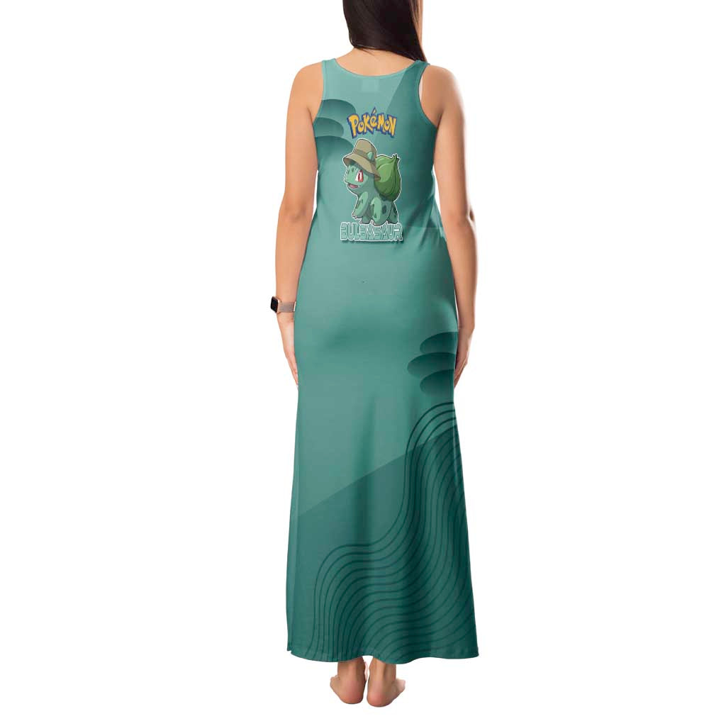 Bulbasaur Poké Tank Maxi Dress Explorer Jungle Chibi Style