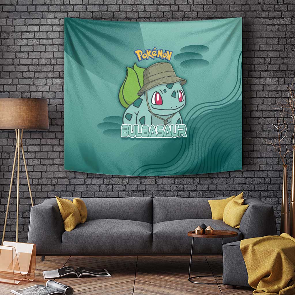 Bulbasaur Poké Tapestry Explorer Jungle Chibi Style