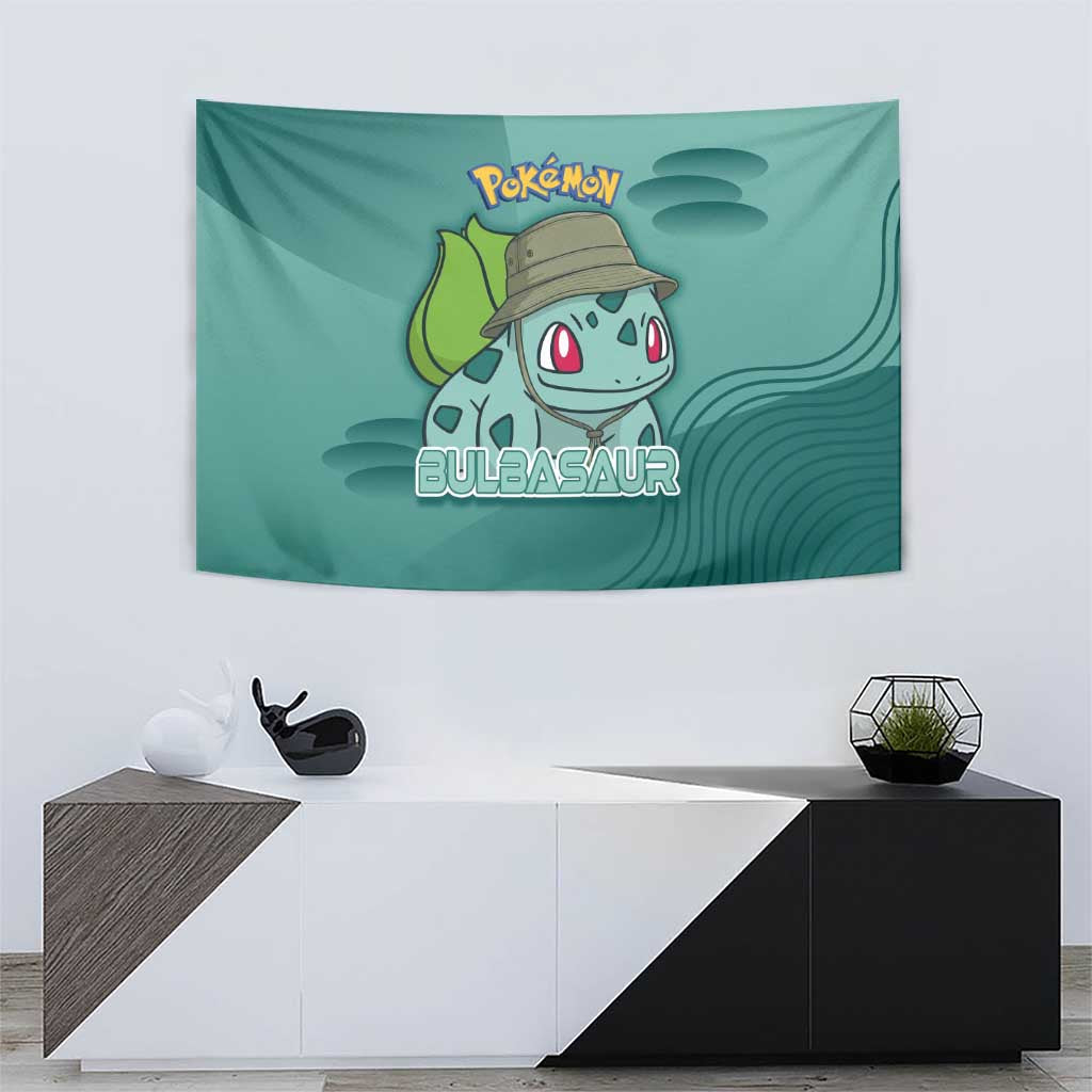 Bulbasaur Poké Tapestry Explorer Jungle Chibi Style