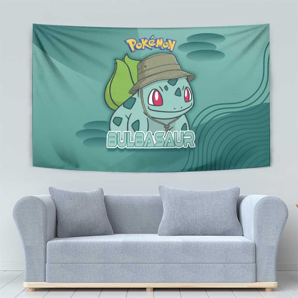 Bulbasaur Poké Tapestry Explorer Jungle Chibi Style