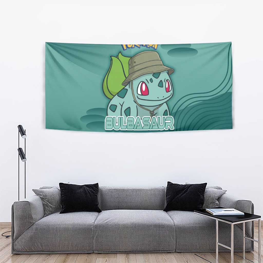 Bulbasaur Poké Tapestry Explorer Jungle Chibi Style