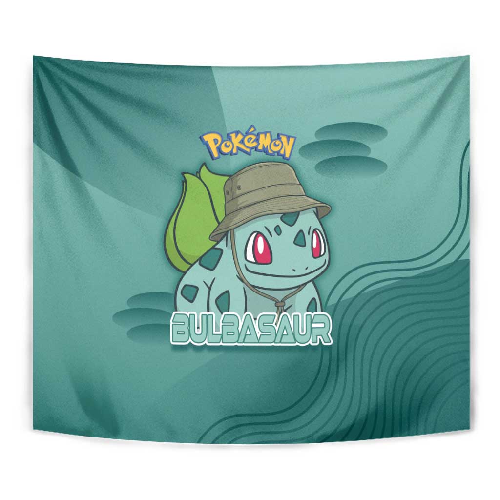 Bulbasaur Poké Tapestry Explorer Jungle Chibi Style