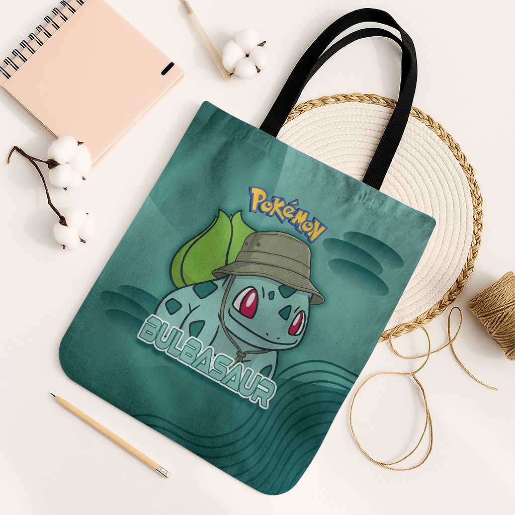 Bulbasaur Poké Tote Bag Explorer Jungle Chibi Style