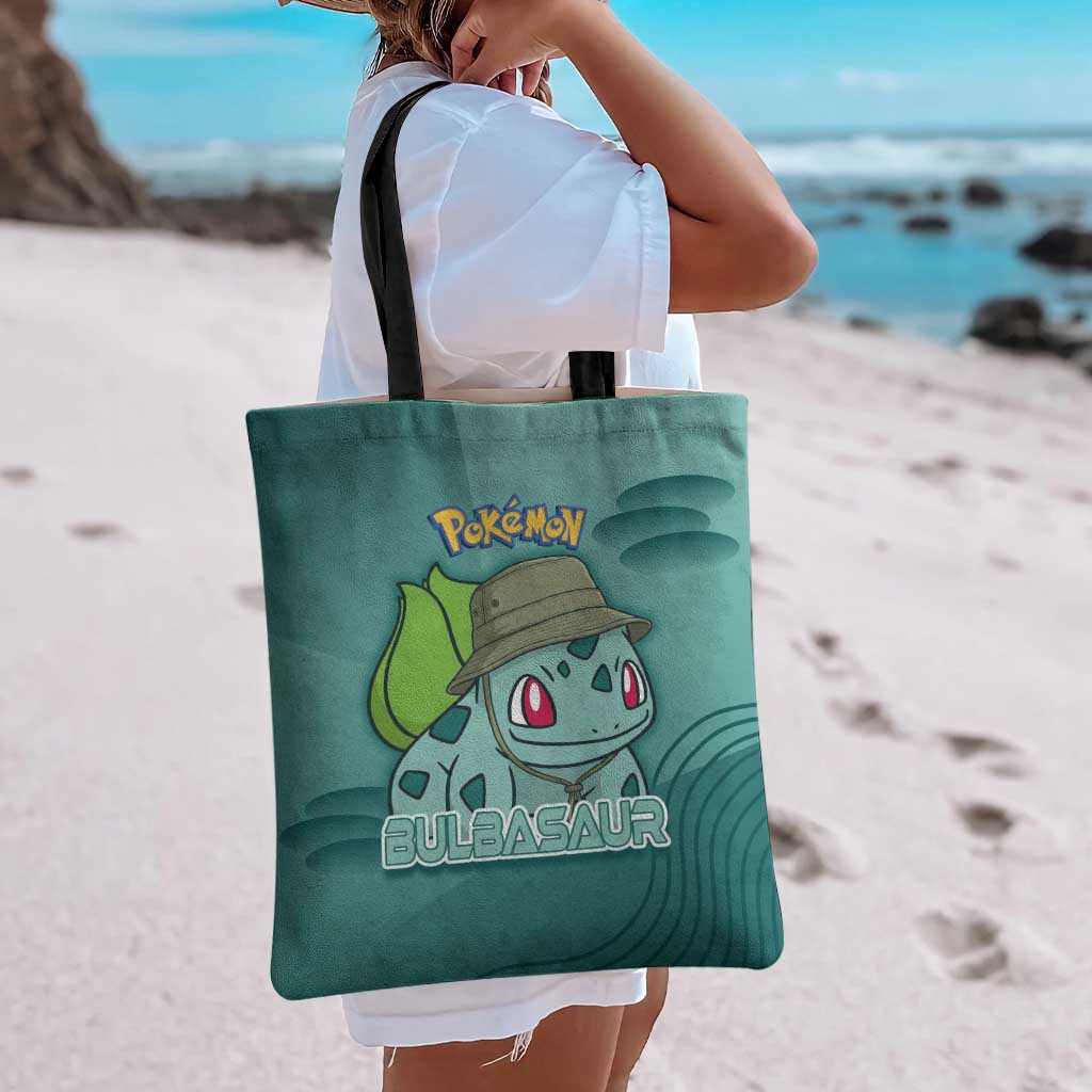 Bulbasaur Poké Tote Bag Explorer Jungle Chibi Style